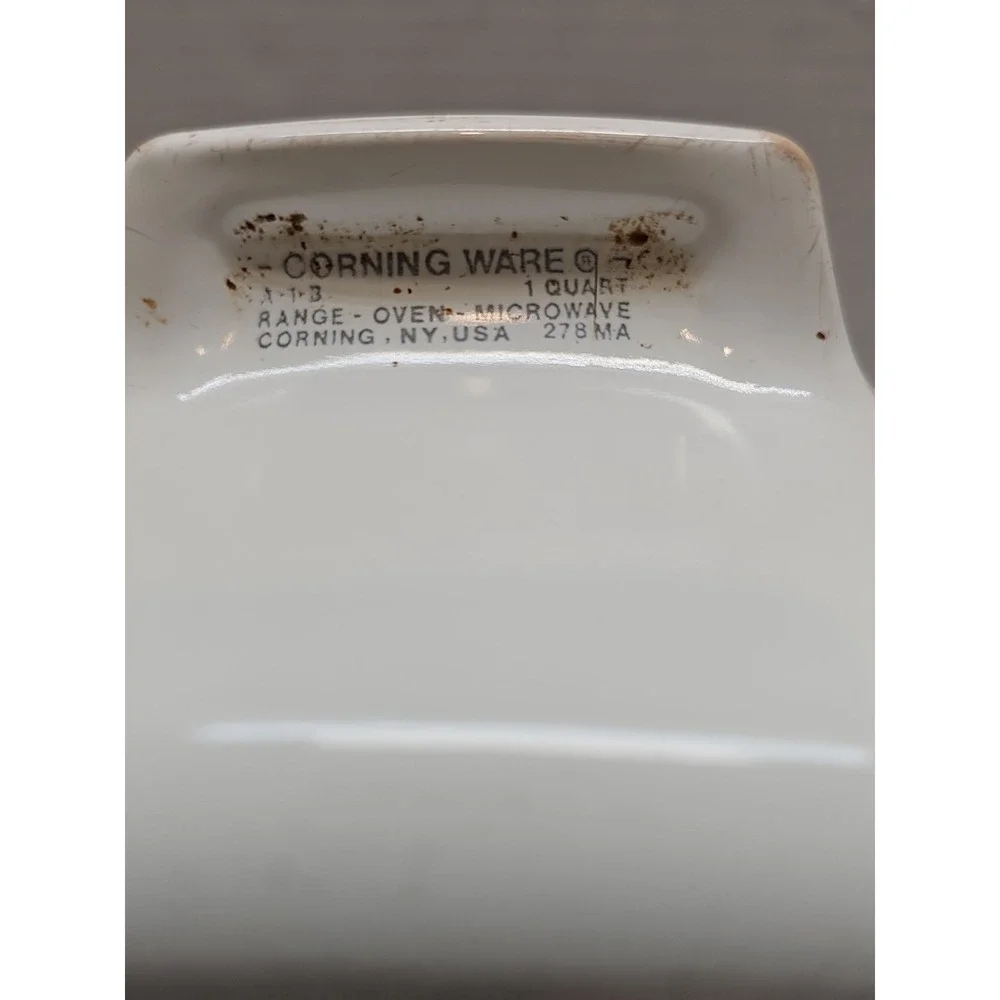6pc Set Vintage Corning Ware Spice of Life Casserole Baking Dish Lot With 2 Lids
